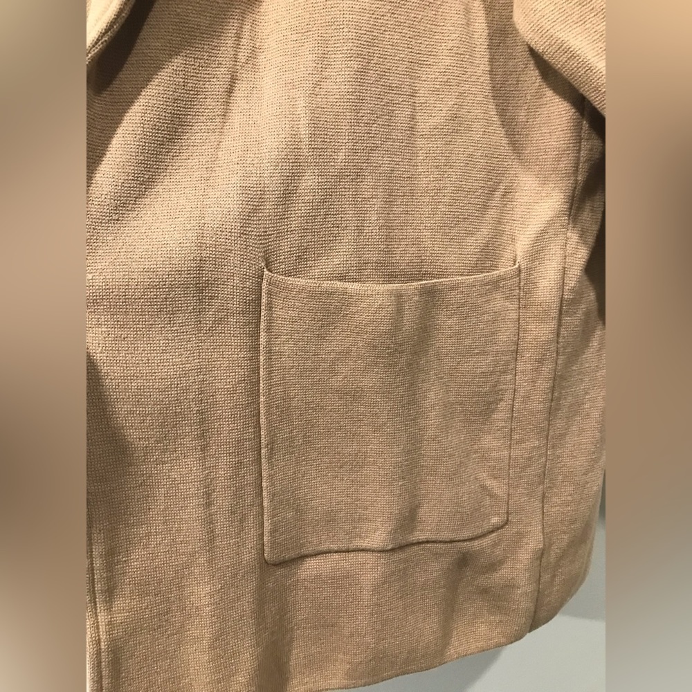 Camel Open-Front Women's Coatigan - Camel - Picture 7 of 9